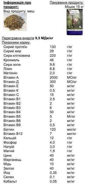 Grainfree Mash беззерновий меш із високим рівнем клітковини 084 фото