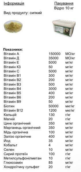 Joint для суставов MSM, глюкозамин, хондроитин, биотин 10 кг 086 фото